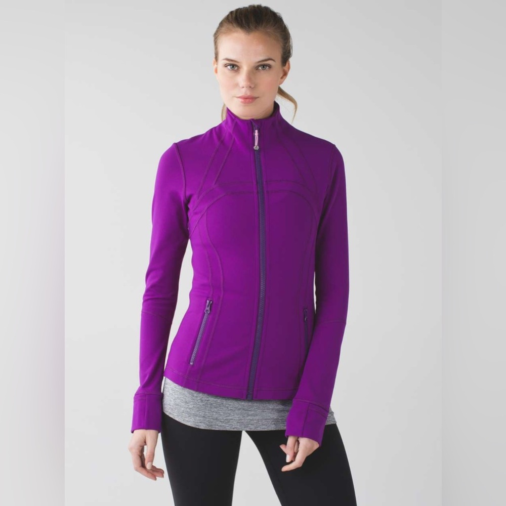 Lululemon Define Jacket Tender Violet Size 6 Rare Purple Luon Fitness Coat